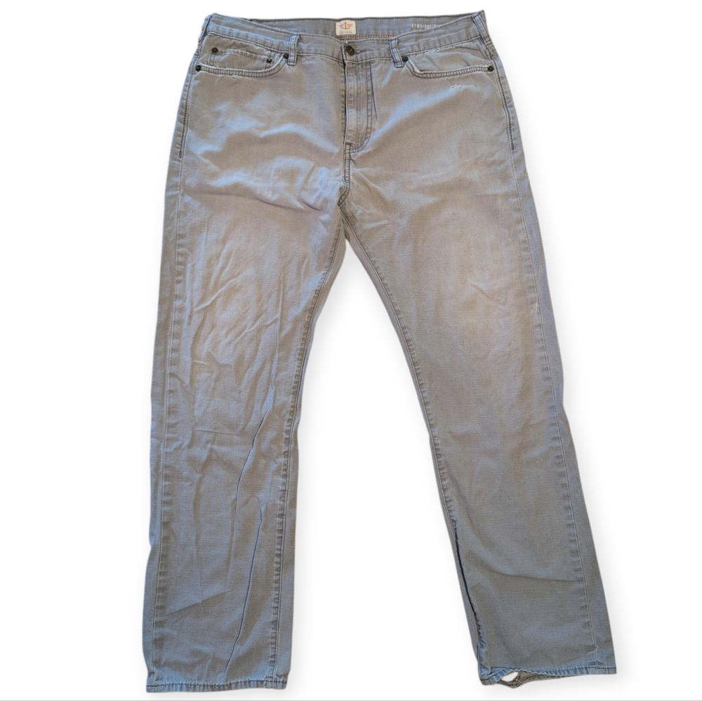 🌹3/15🌹DOCKERS Light Grey Straight Fit Jeans 36x32